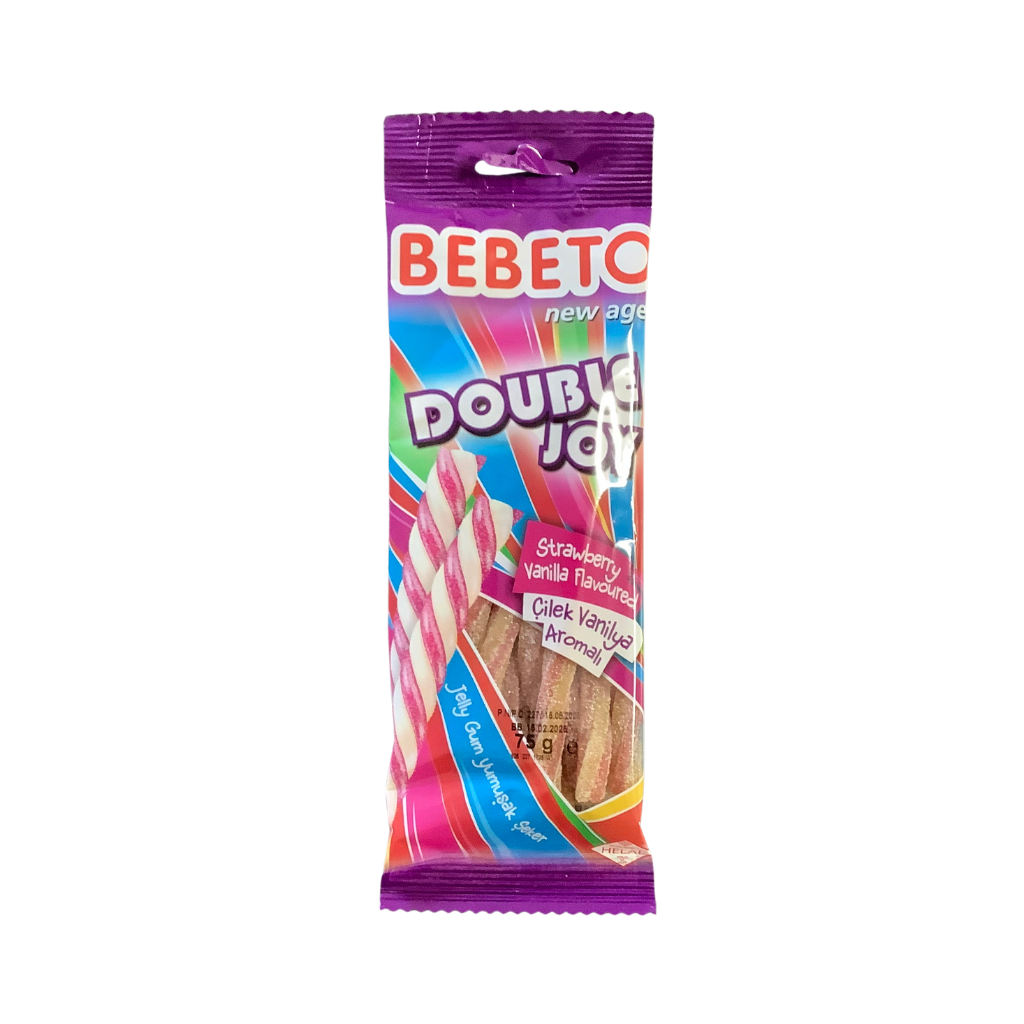 Bebeto Double Joy Strawberry Vanilla Flavour 75g