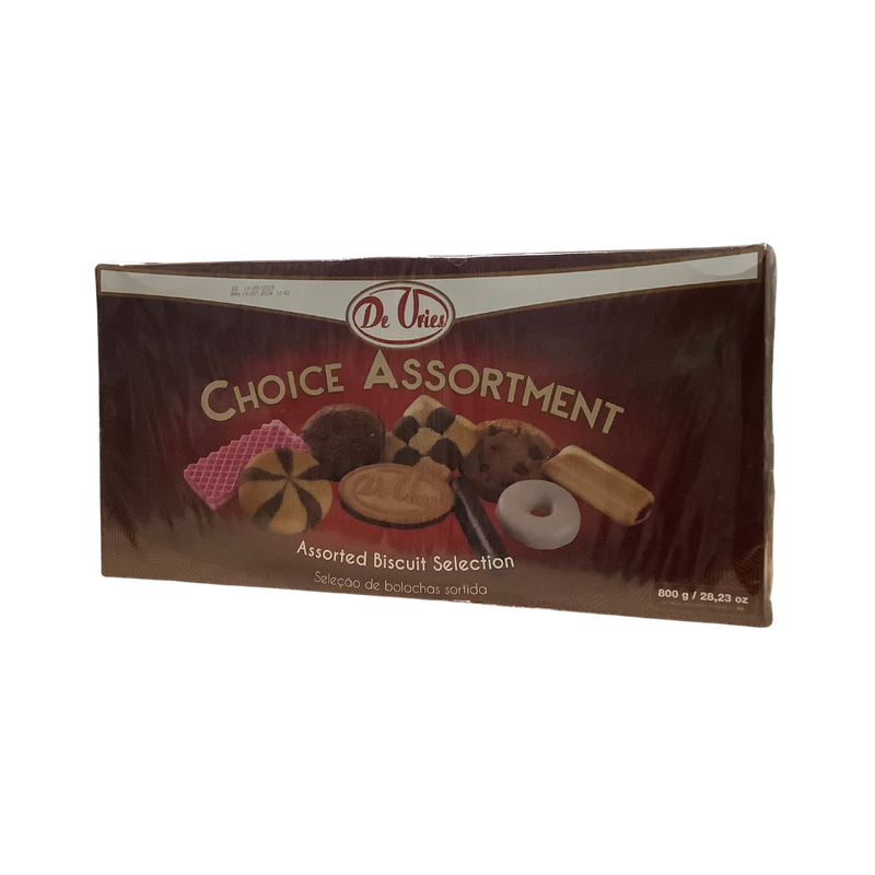De Vries Choice Assortment Biscuit Selectioin 800g