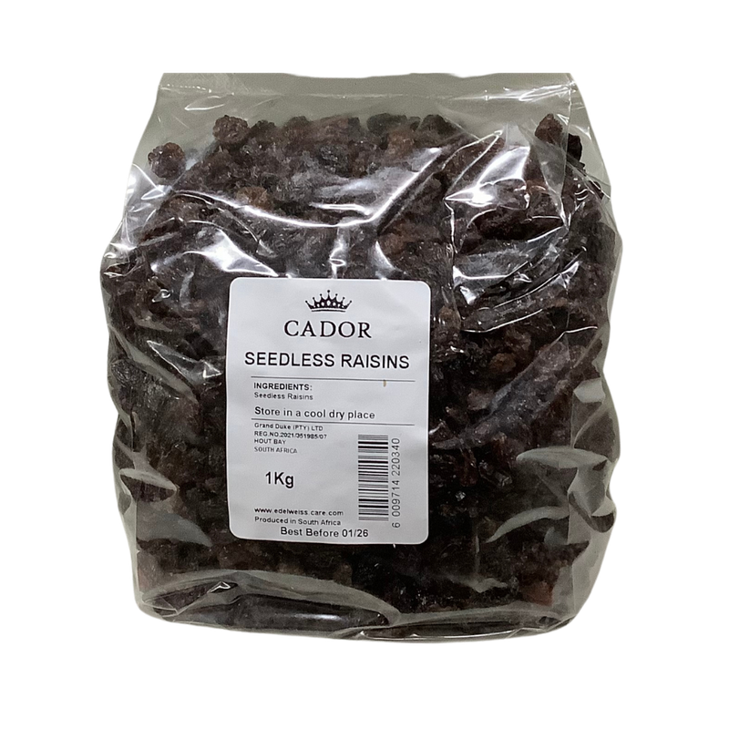 Cador Seedless Raisins 1kg