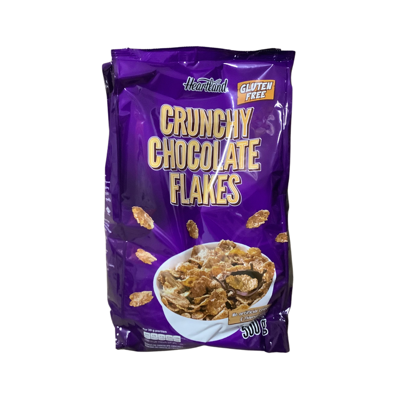 Heartland Crunchy Chocolate Flakes 500g