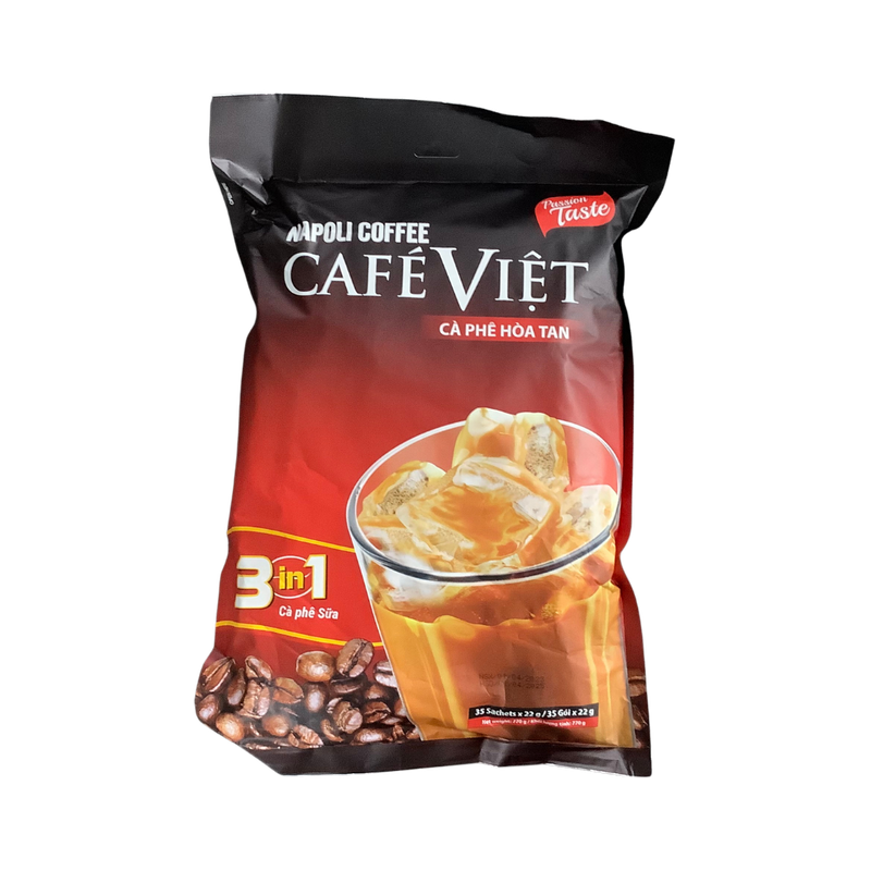 Napoli Coffee Café Viêt 3 in 1 (35 x 22g Sachets)