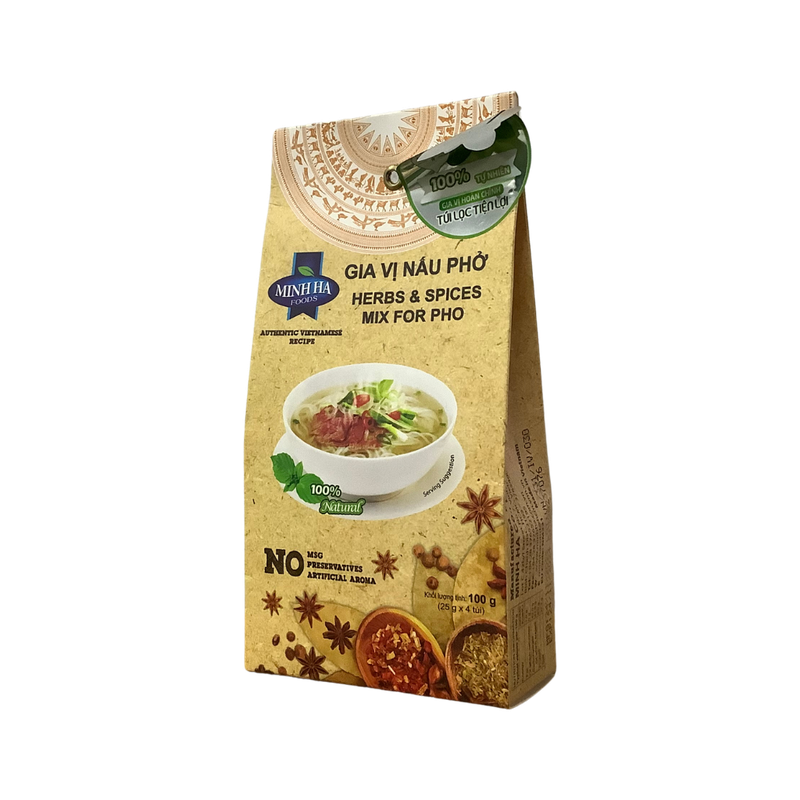 Minh Ha Foods Herbs &amp; Spices Mix for Pho 100g