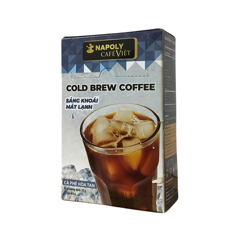 Napoly Cafe Viet Cold Brew Coffee 15 x 2g