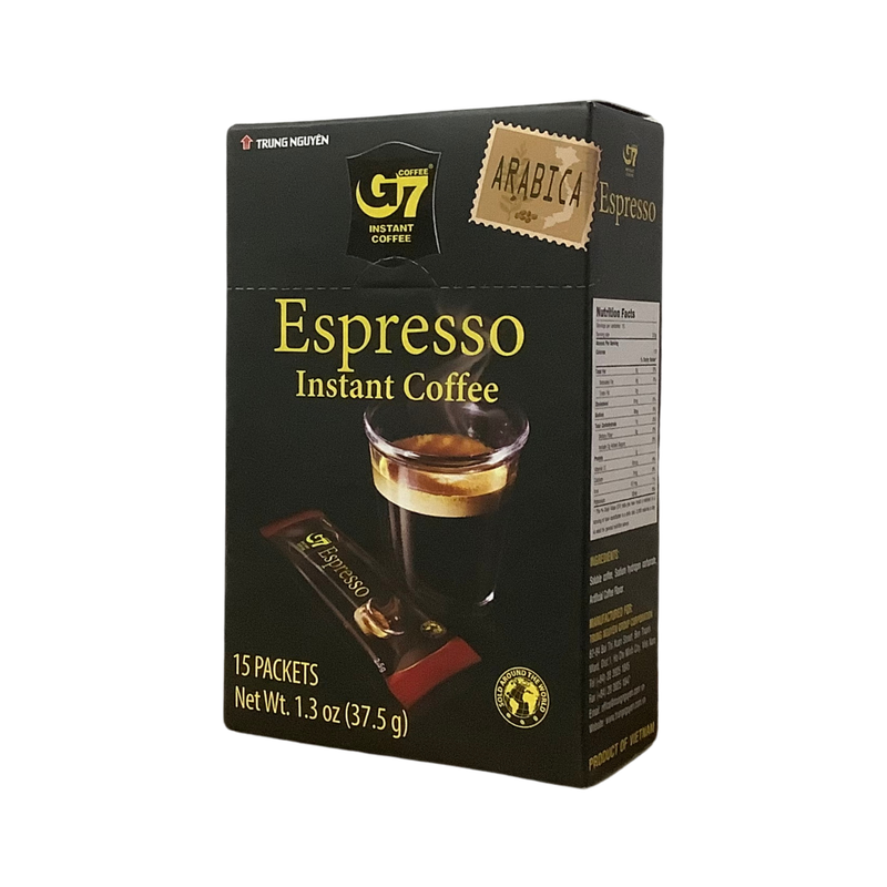 G7 Espresso Arabica Instant Coffee 15 Packets (37.5g)