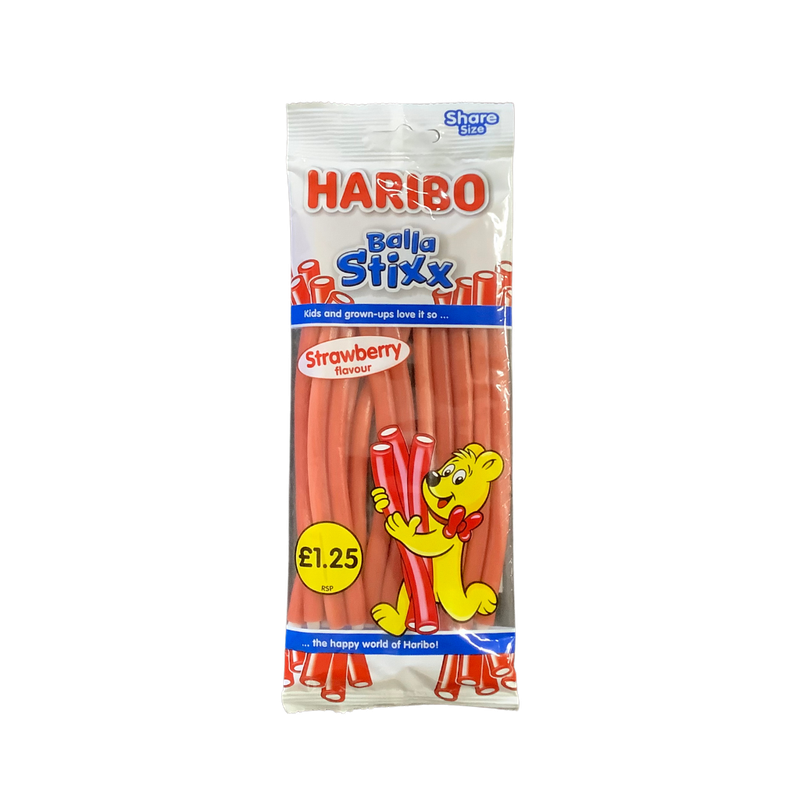Haribo Balla Stixx Strawberry Flavour 140g
