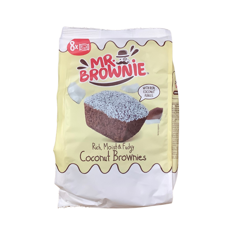 Mr. Brownie Coconut Brownies 8 x 25g