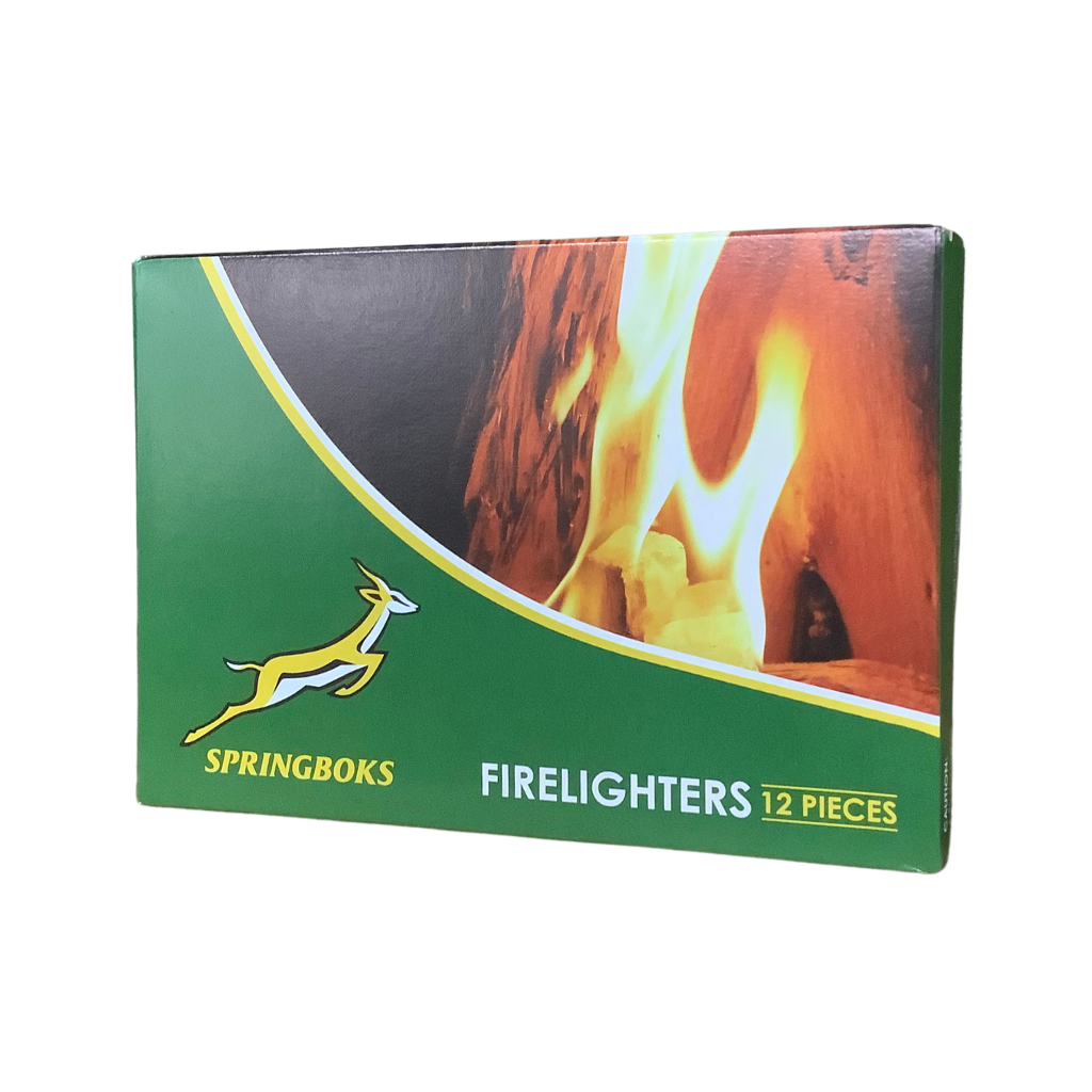 Springboks Firelighters 12 Pieces