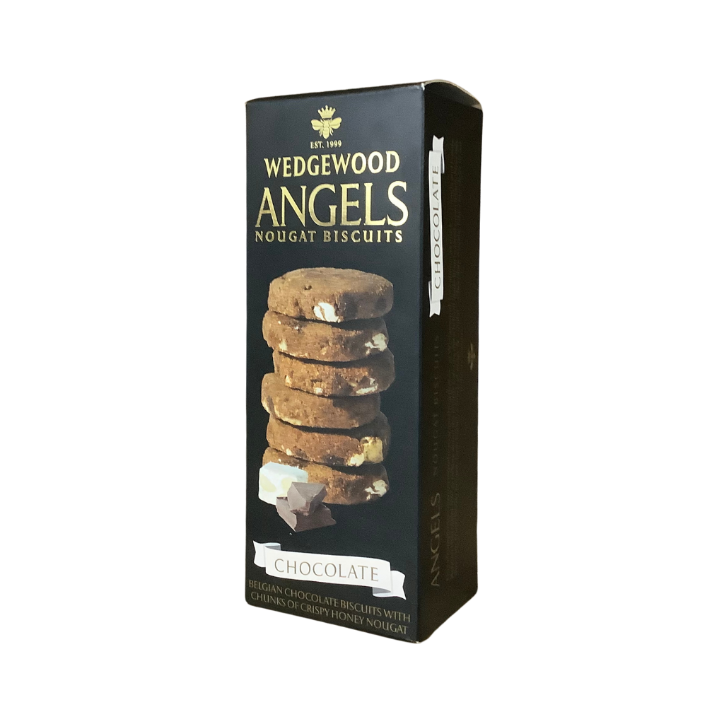 Wedgewood Angels Nougat Biscuits Chocolate 150g