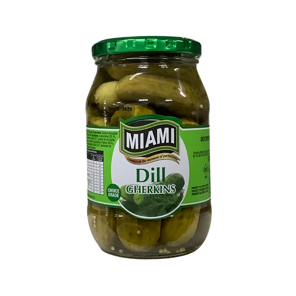 Miami Gherkins Dill 380g