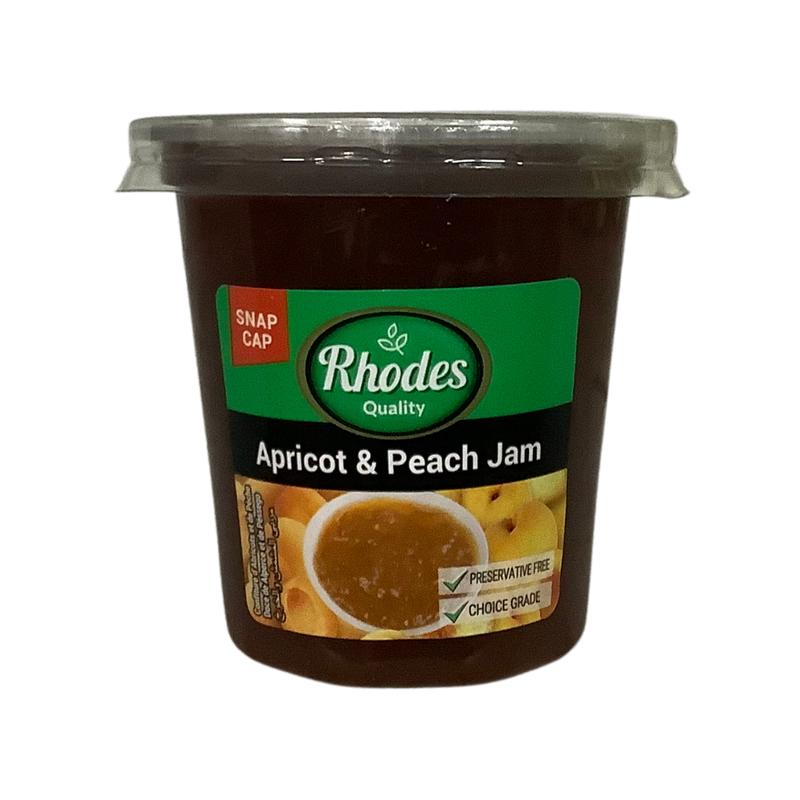 Rhodes Apricot &amp; Peach Jam 290g