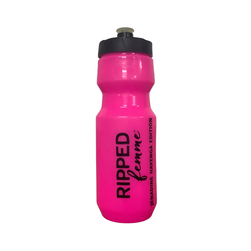 Ripped Jenadine  Havenga Edition Water Bottle Pink