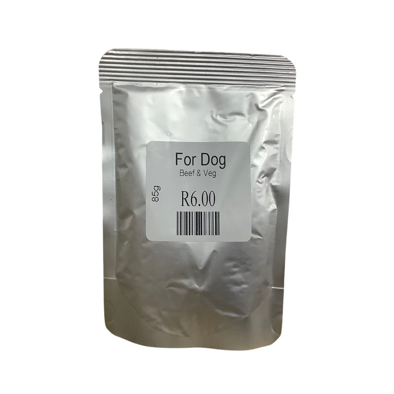For Dog Beef &amp; Veg Pouch 85g