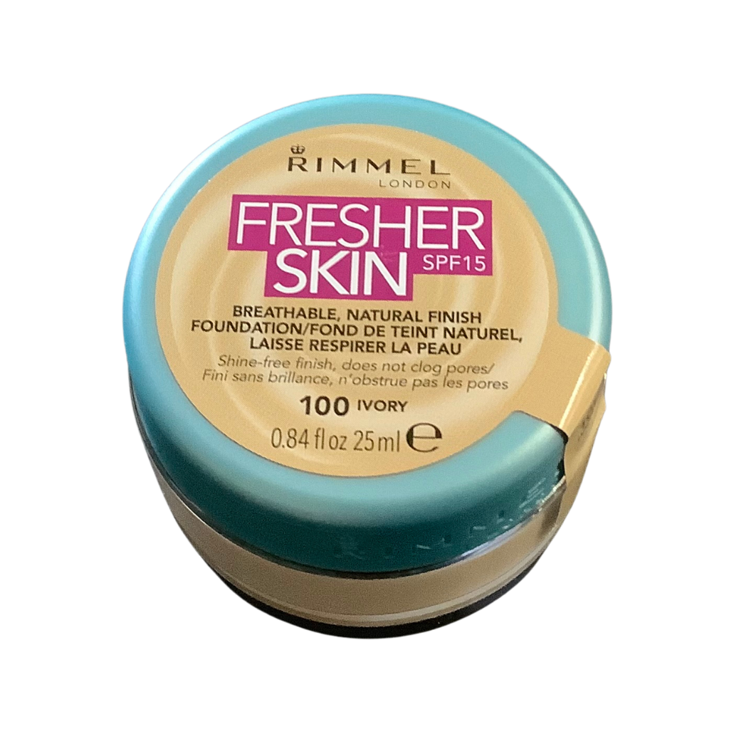 Rimmel Fresher Skin SPF15 100 Ivory 25ml