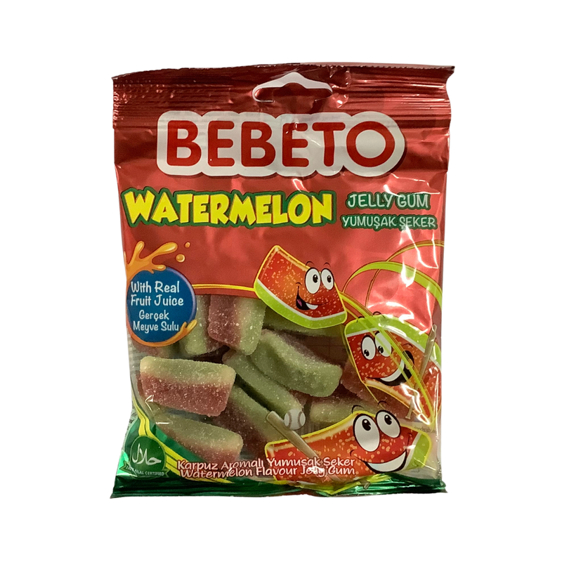 Bebeto Watermelon Jelly Gummy 80g