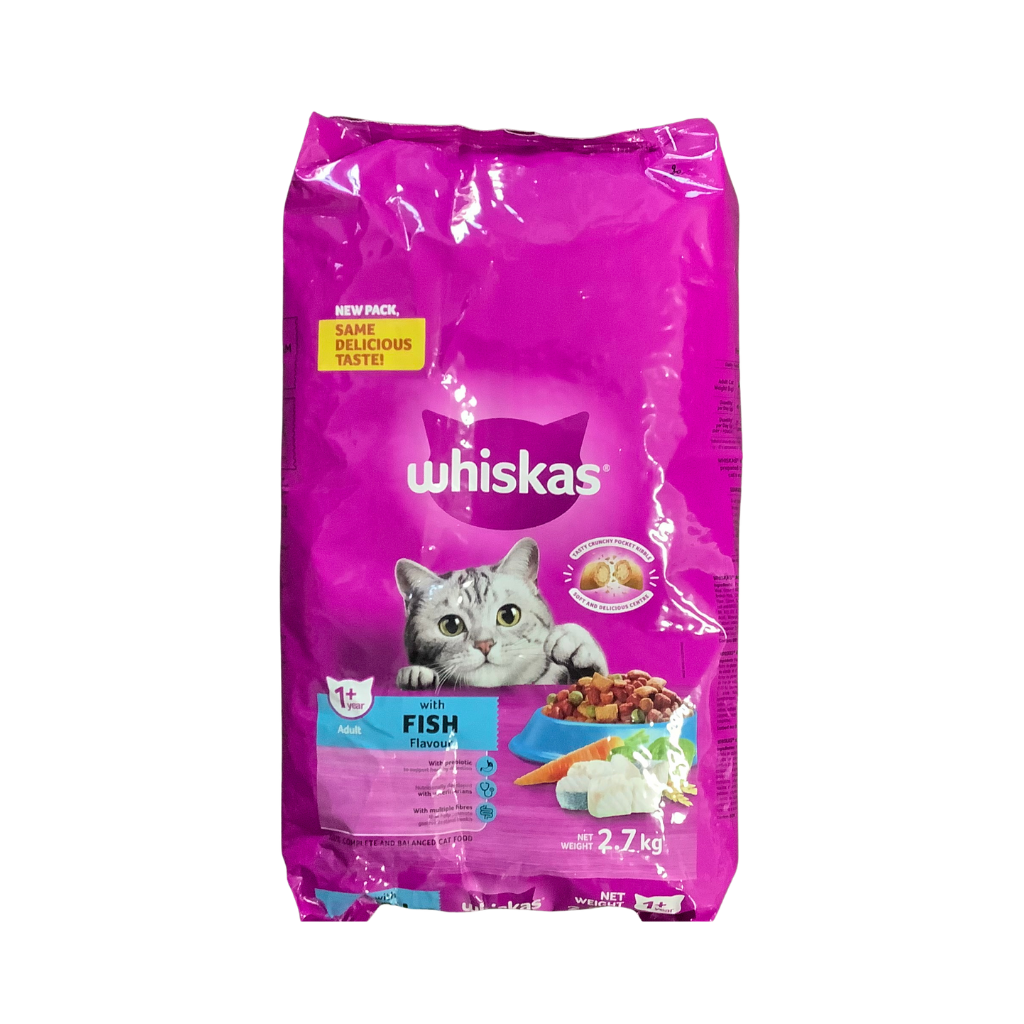 Whiskas with Fish Flavour 2.7kg
