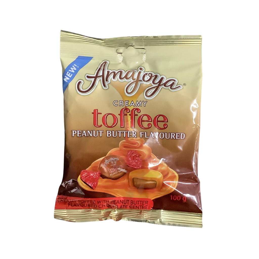Amajoya Creamy Toffee Peanut Butter Flavour 100g