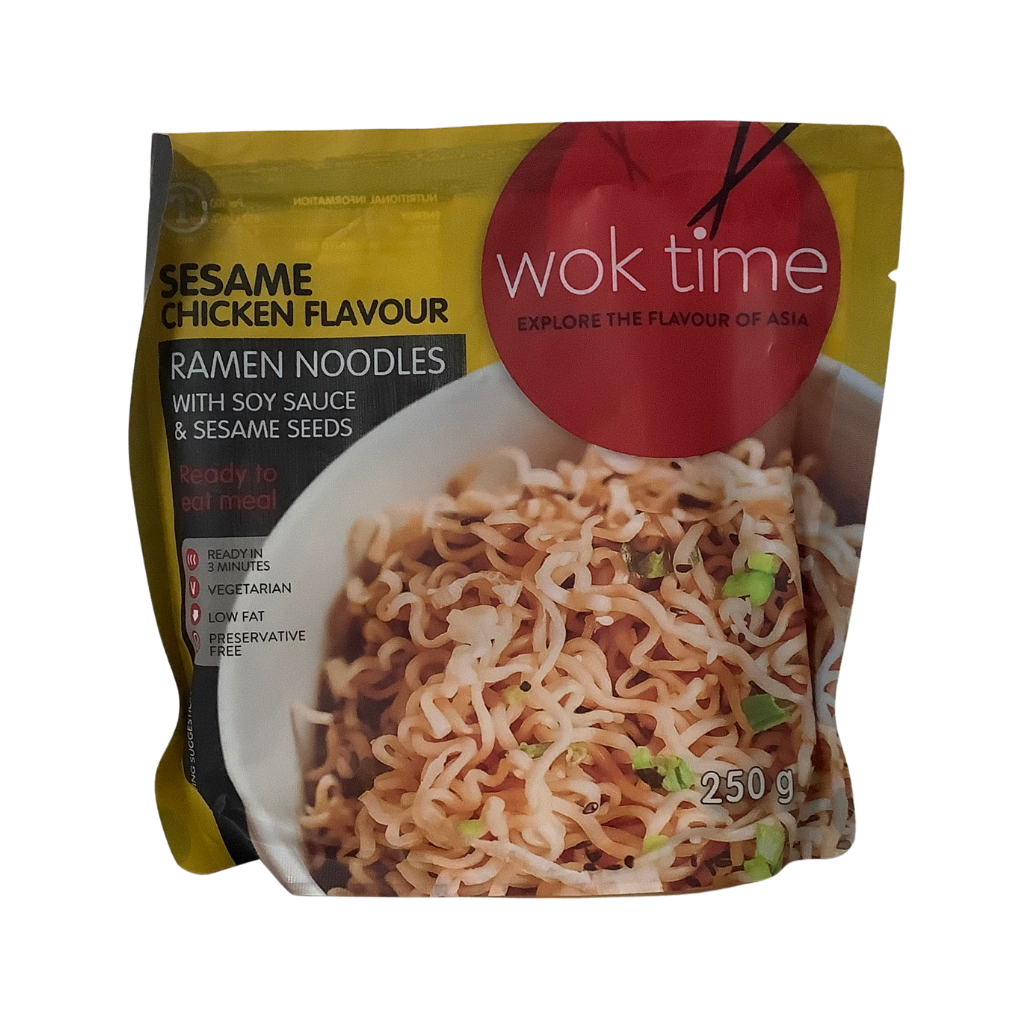 Wok Time Fresh Cooked Udon Thick Noodles 2 x 200g