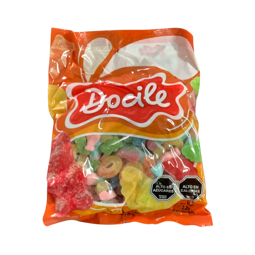 Docile Sour Jellies Mix 1kg