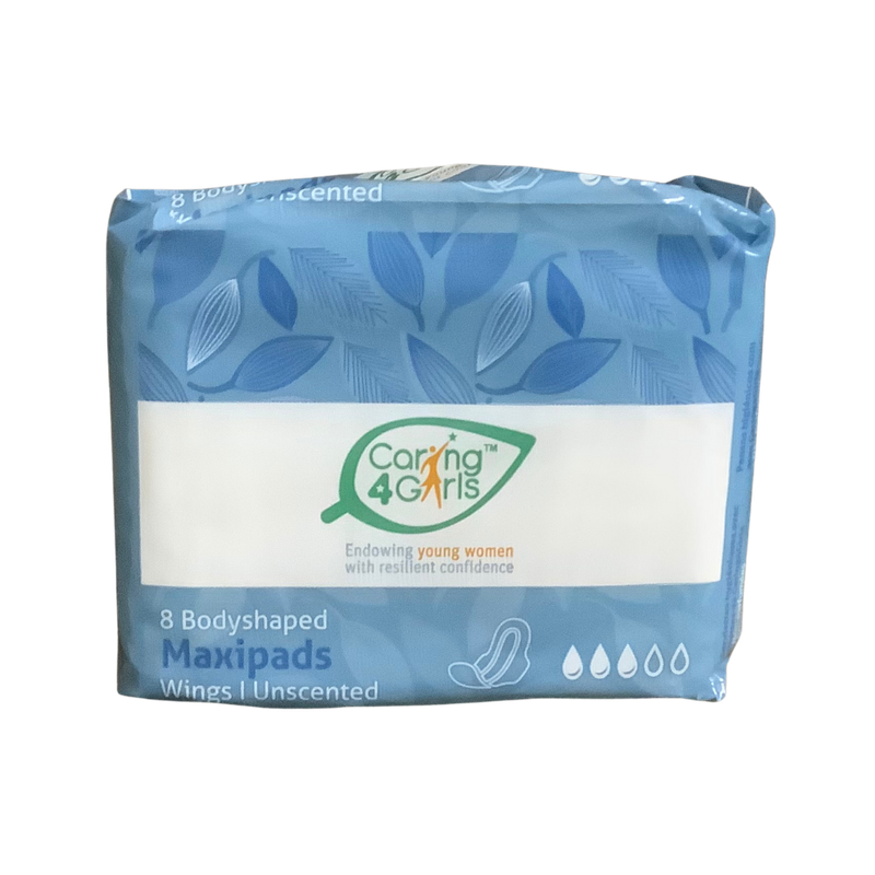 Maxipads Wings Unscented 8 Body Shaped