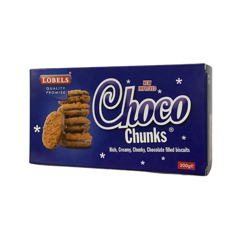 Lobels Choco Chunks 200g
