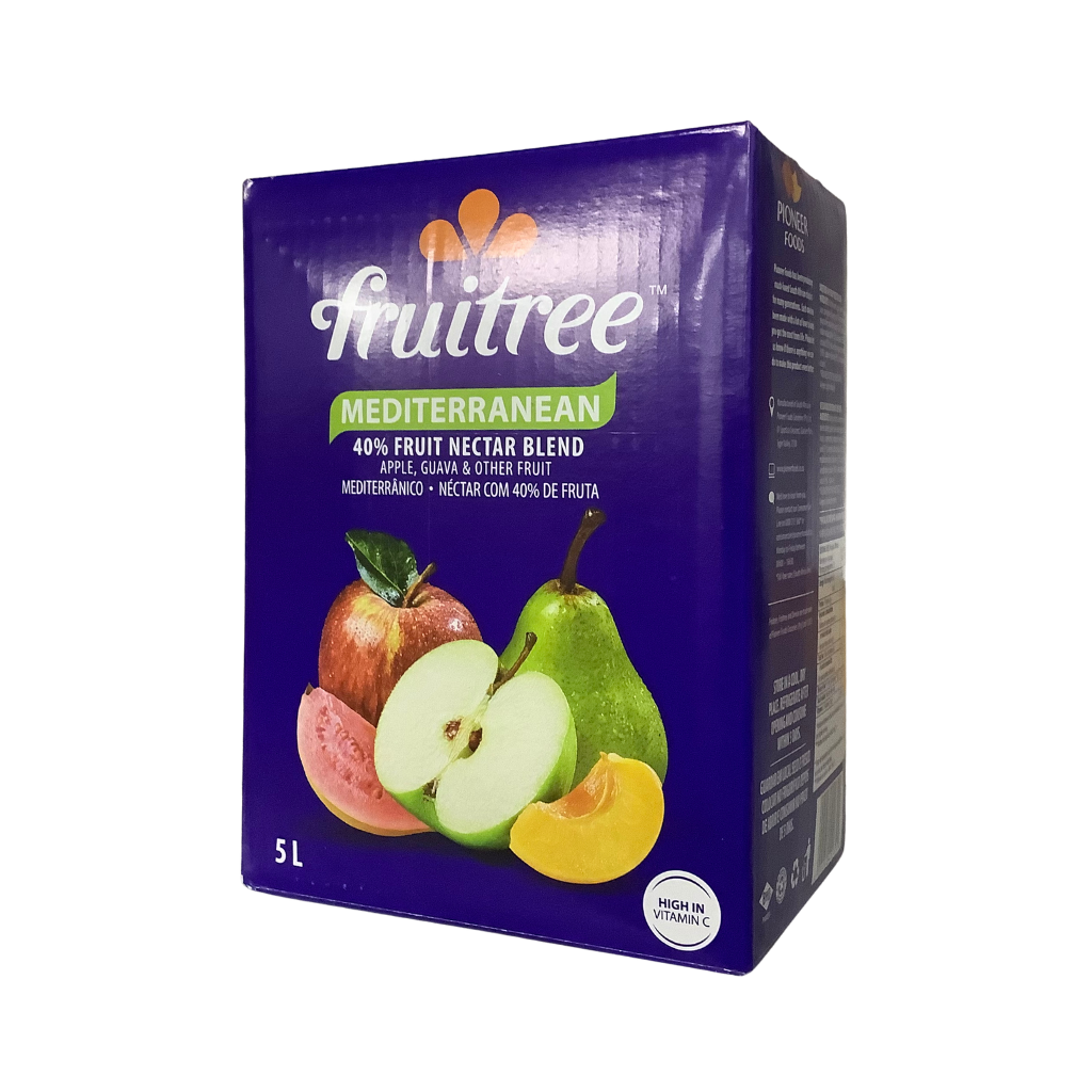 Fruitree Mediterranean 40% Fruit Nectar Blend 5l