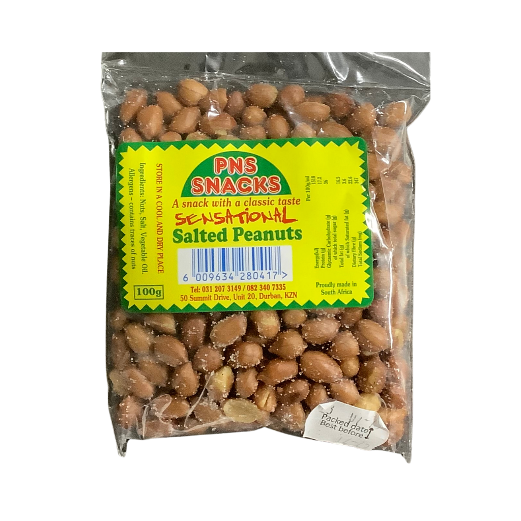 PNS Snacks Salted Peanuts With Skins 100g