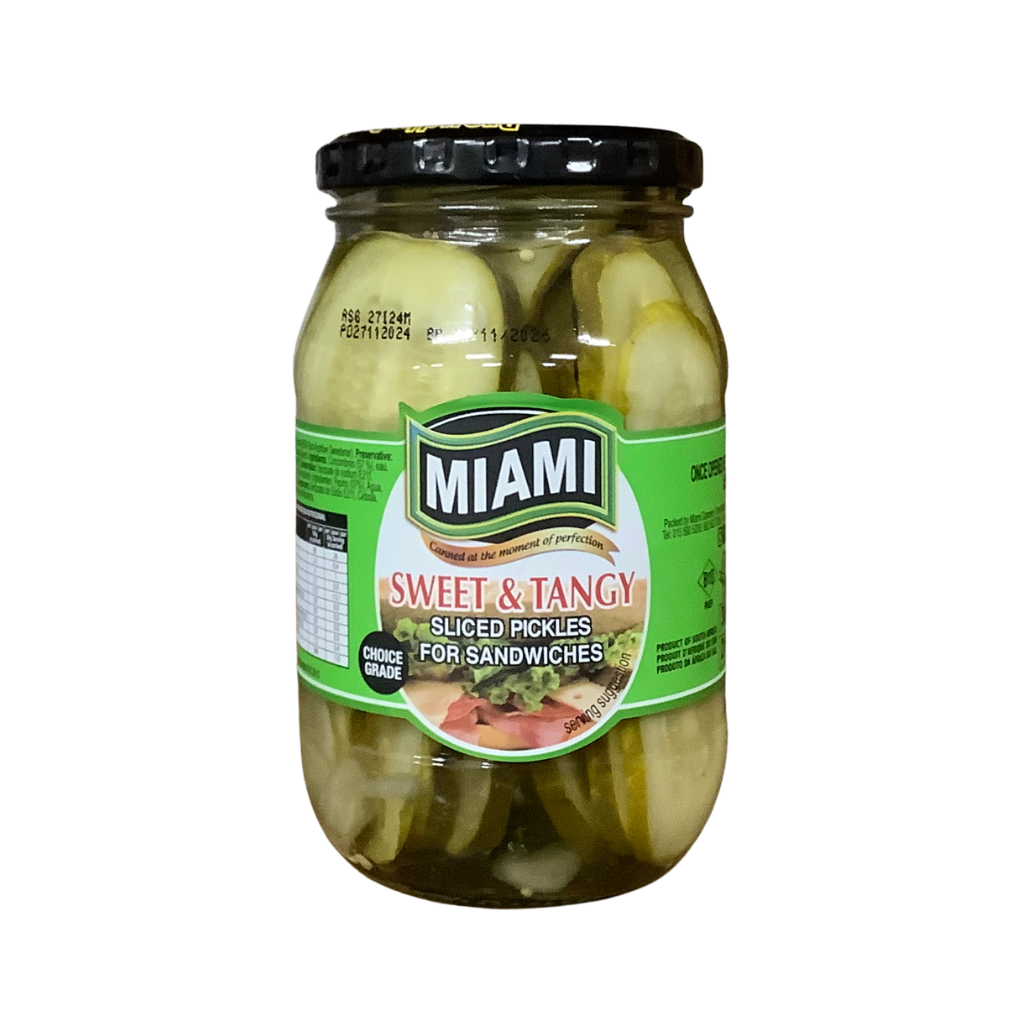 Miami Sliced Pickles for Sandwiches  380g