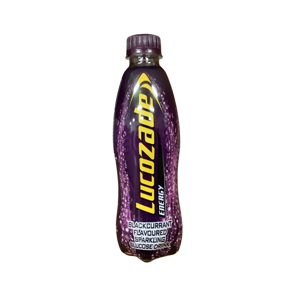Lucozade Blackcurrant Flavoured Sparkling Glucose Drink 360ml