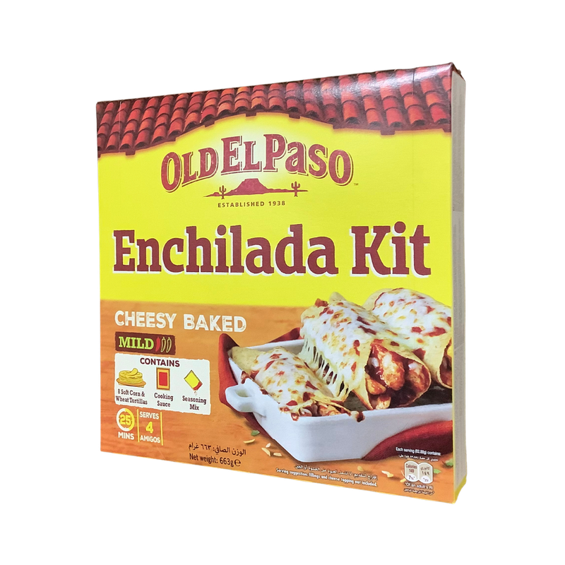 Old El Paso Enchilada Kit Cheesy Baked 663g