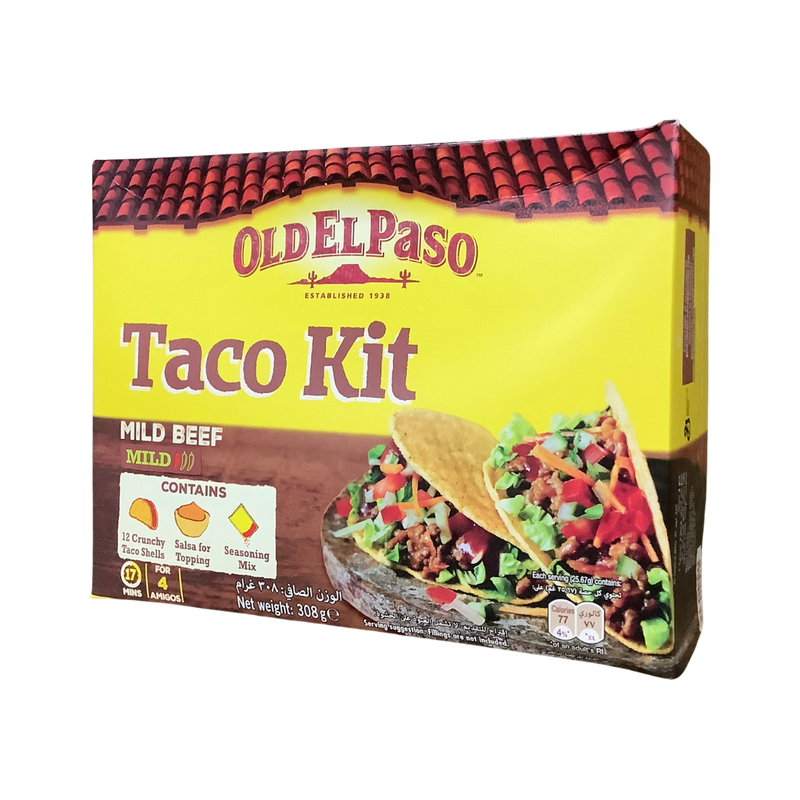Old El Paso Taco Kit Mild Beef 308g