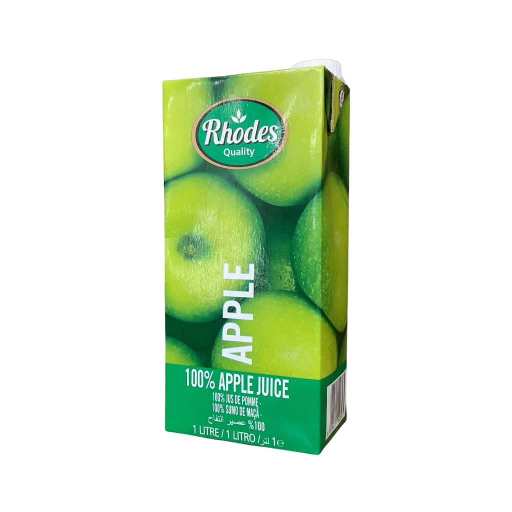 Rhodes 100% Apple Juice 1Lt