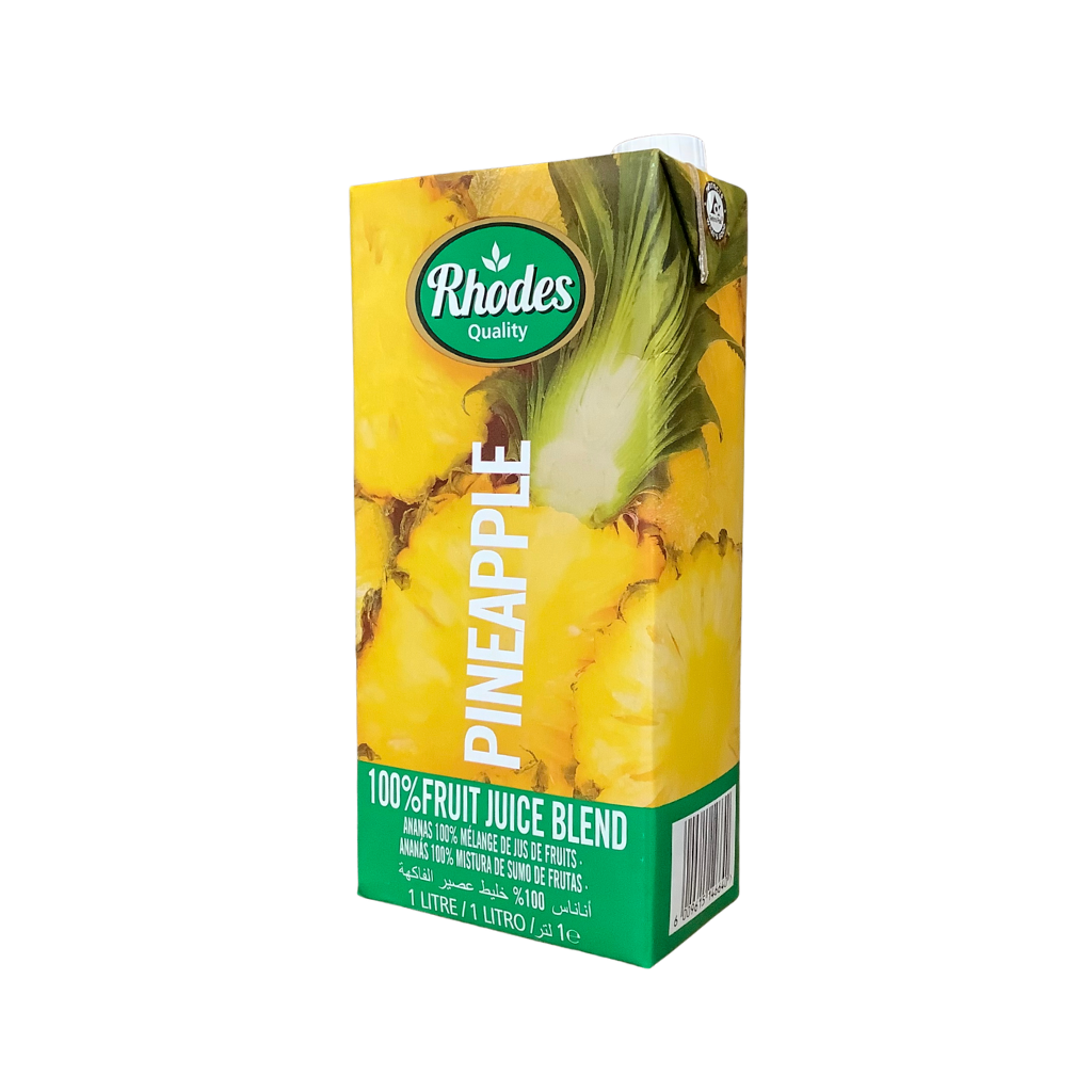 Rhodes Pineapple 100% Fruit Juice Blend 1Lt