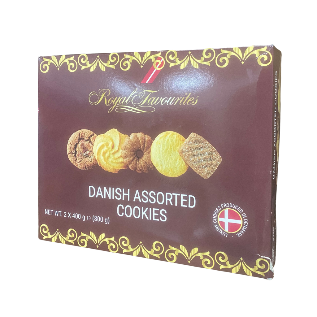 Royal Favourites Danish Assorted Cookies 800g
