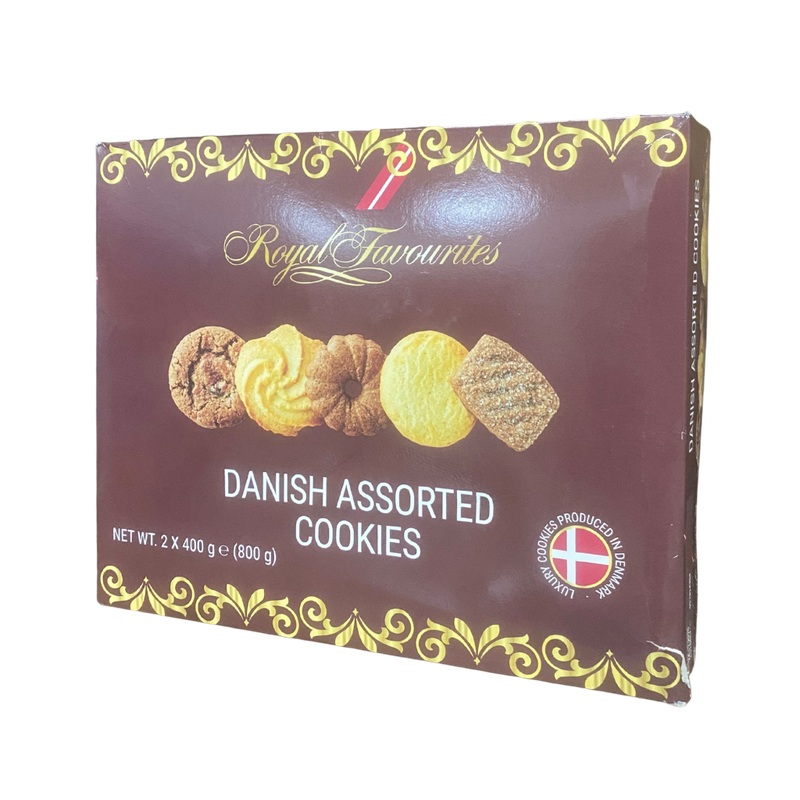 Royal Favourites Danish Assorted Cookies 800g
