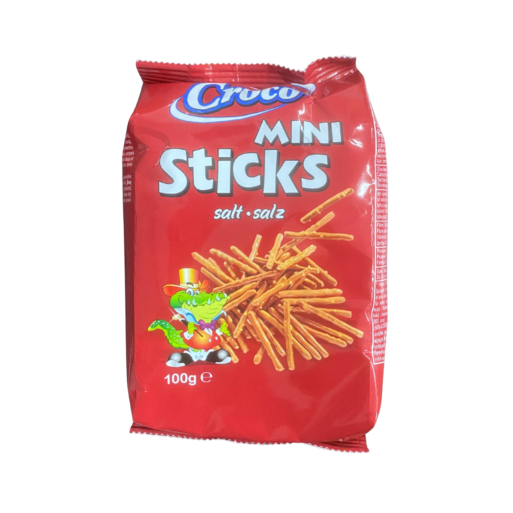 Croco Mini Sticks Salted 100g