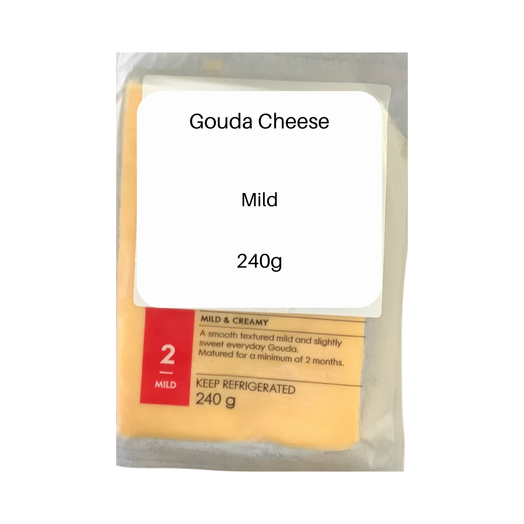 Gouda Cheese Mild &amp; Creamy 240g
