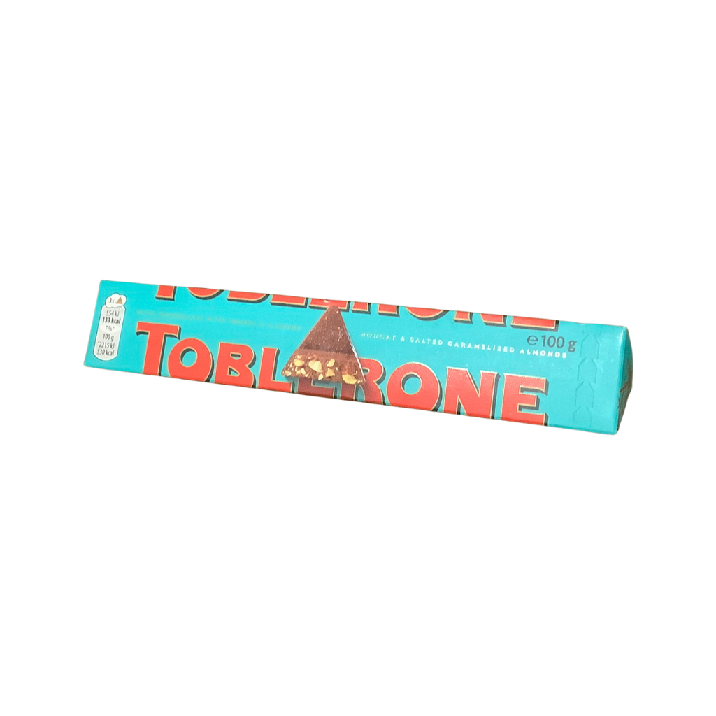 Toblerone Milk Chocolate  Crunchy Almond 100g