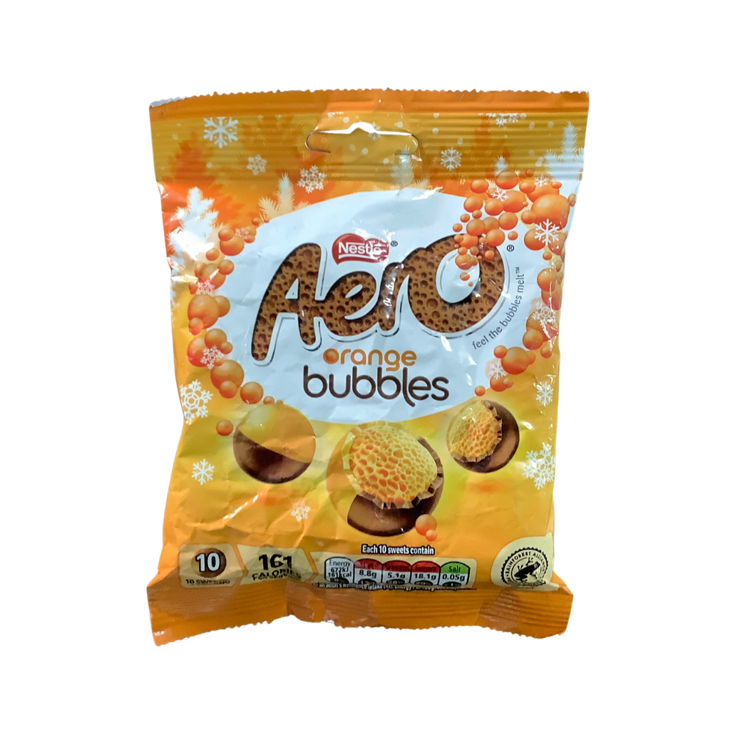 Nestle Aero Orange Bubbles Pouch