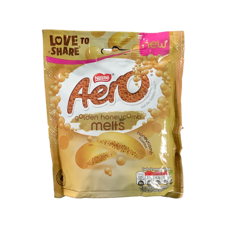 Nestle Aero Golden Honeycomb Melts Pouch