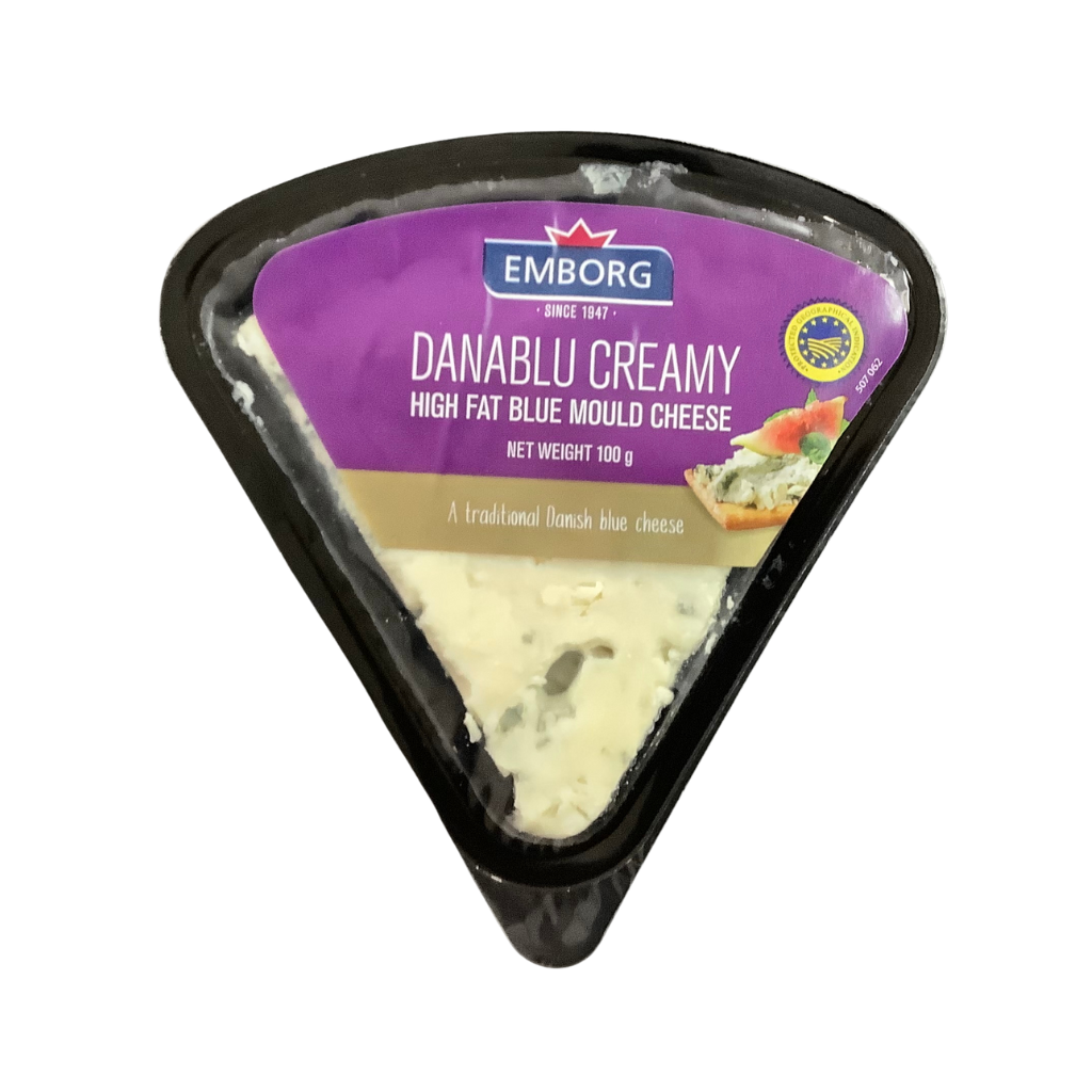 Emborg Danablu Creamy High Fat Blue Mould Cheese 100g