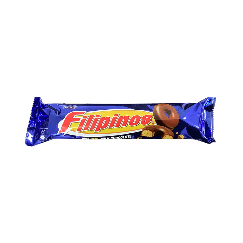 Filipinos Biscuits With Real Milk Chocolate 128g