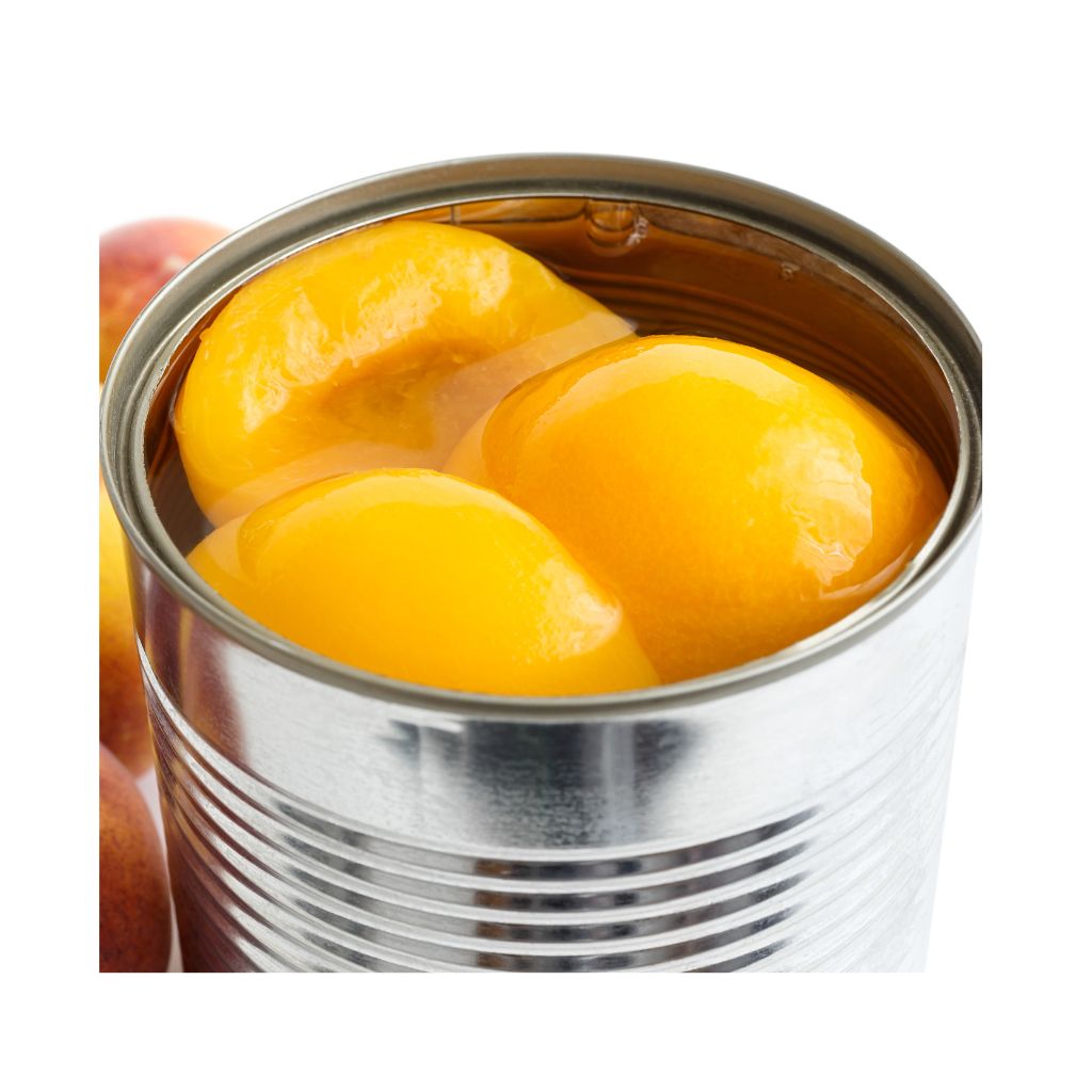 Canned Peach Halves in Syrup 825g