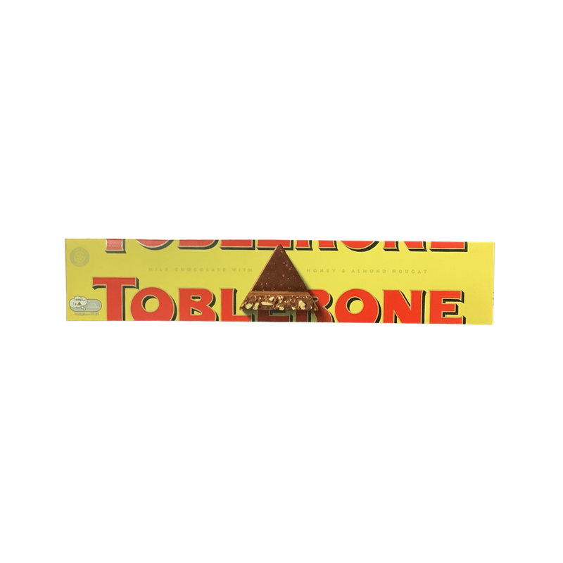 Toblerone Milk Chocolate with Honey &amp; Almond Nougat 360g