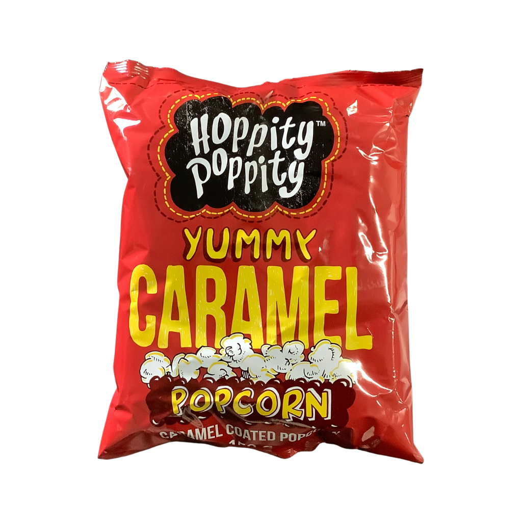 Hoppity Poppity Yummy Caramel Popcorn 150g