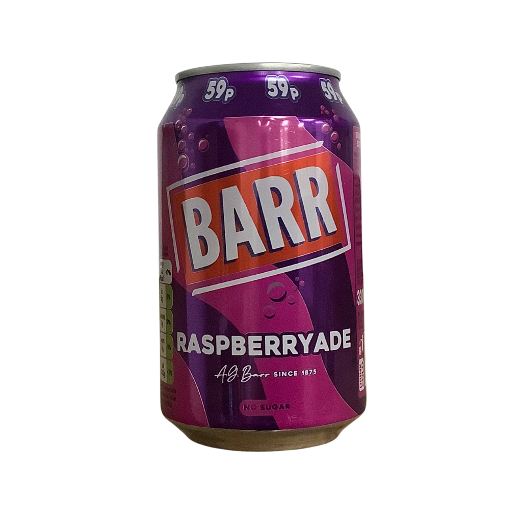 Barr Raspberryade No Sugar Flavour 330ml