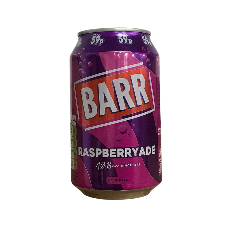 Barr Raspberryade No Sugar 330ml