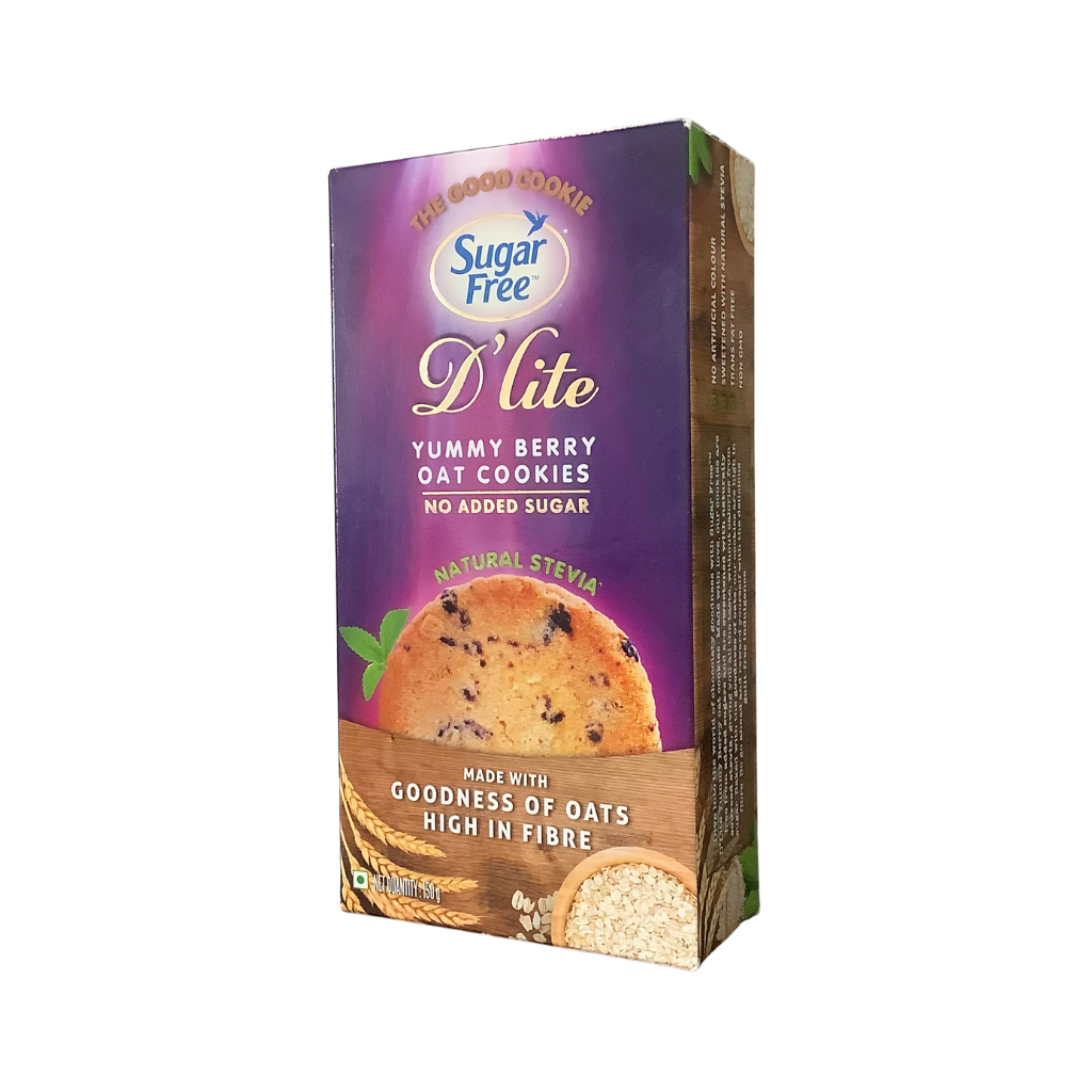 D&#39;Lite Yummy Berry Oat Cookies 150g