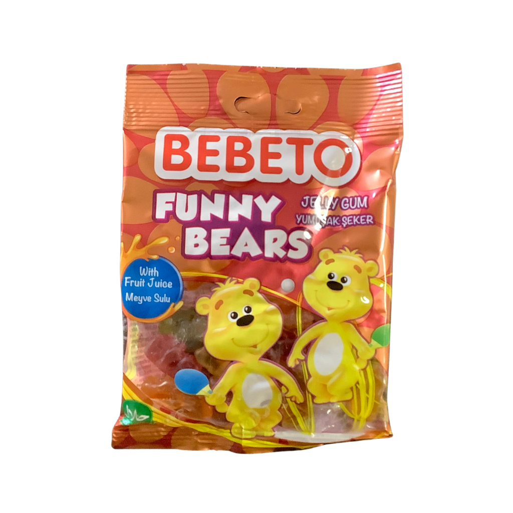 Bebeto Funny Bears Jelly Gum 80g