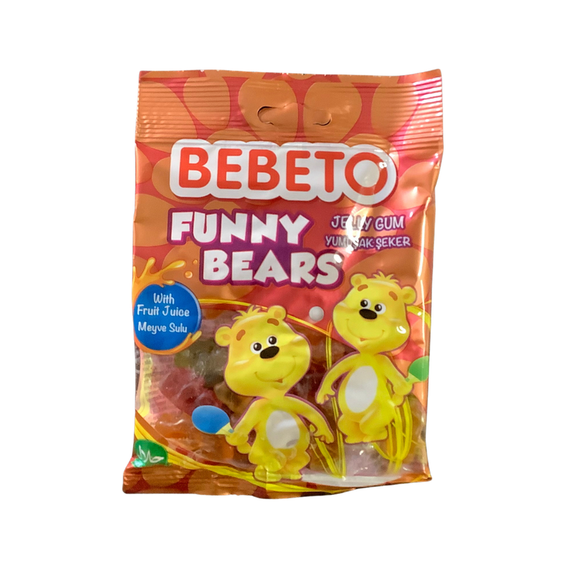 Bebeto Funny Bears Jelly Gum 80g