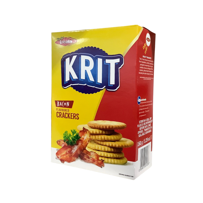 Krit Bacon Flavoured Crackers 150g